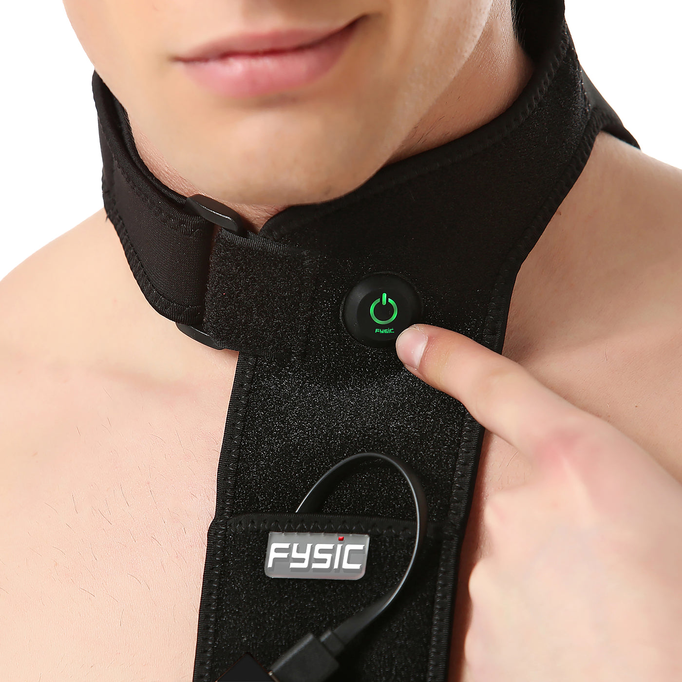 Fysic FHP-160 - Draadloze warmte bandage voor nek
