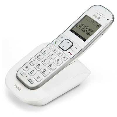 Fysic FX-9000 - Senioren DECT telefoon met grote toetsen en 1 handset, wit