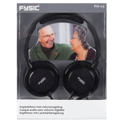 Fysic FH-15 - Koptelefoon met volumeregeling