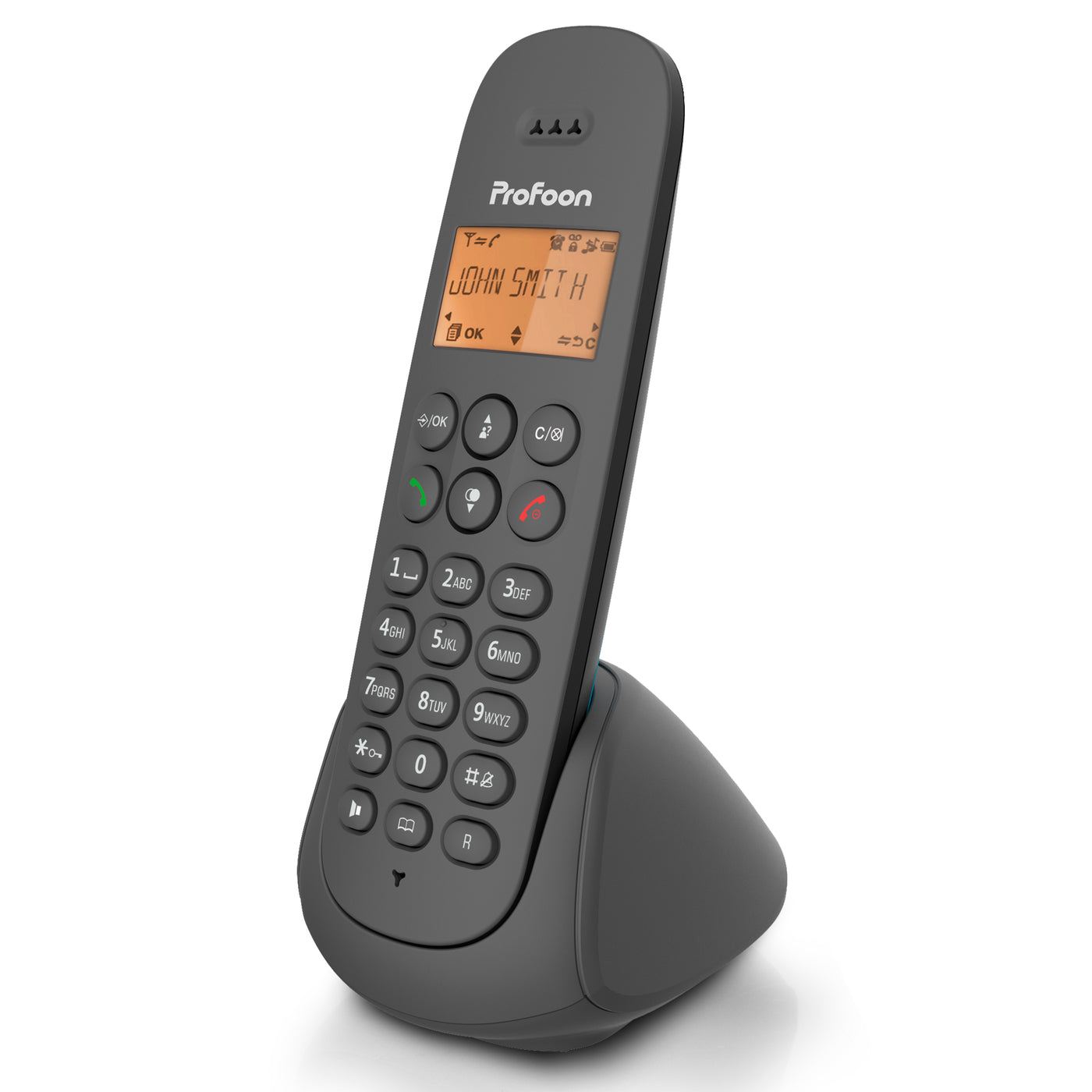 Profoon PDX620 - DECT telefoon met 2 handsets, zwart