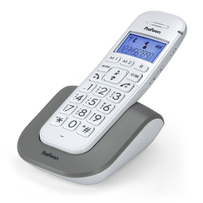 Profoon PDX-2608 DUO - DECT telefoon met grote toetsen en 2 handsets, wit