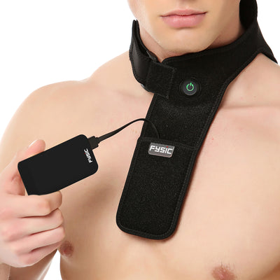 Fysic FHP-160 - Draadloze warmte bandage voor nek