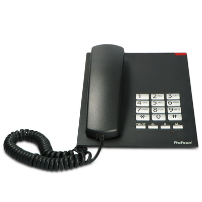 Profoon TX-310 - Vaste telefoon, zwart