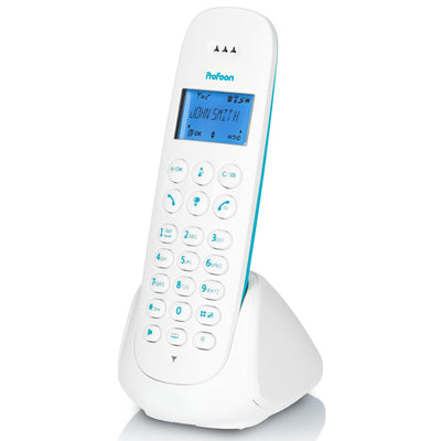 Profoon PDX-300BW - DECT telefoon met 1 handset, blauw