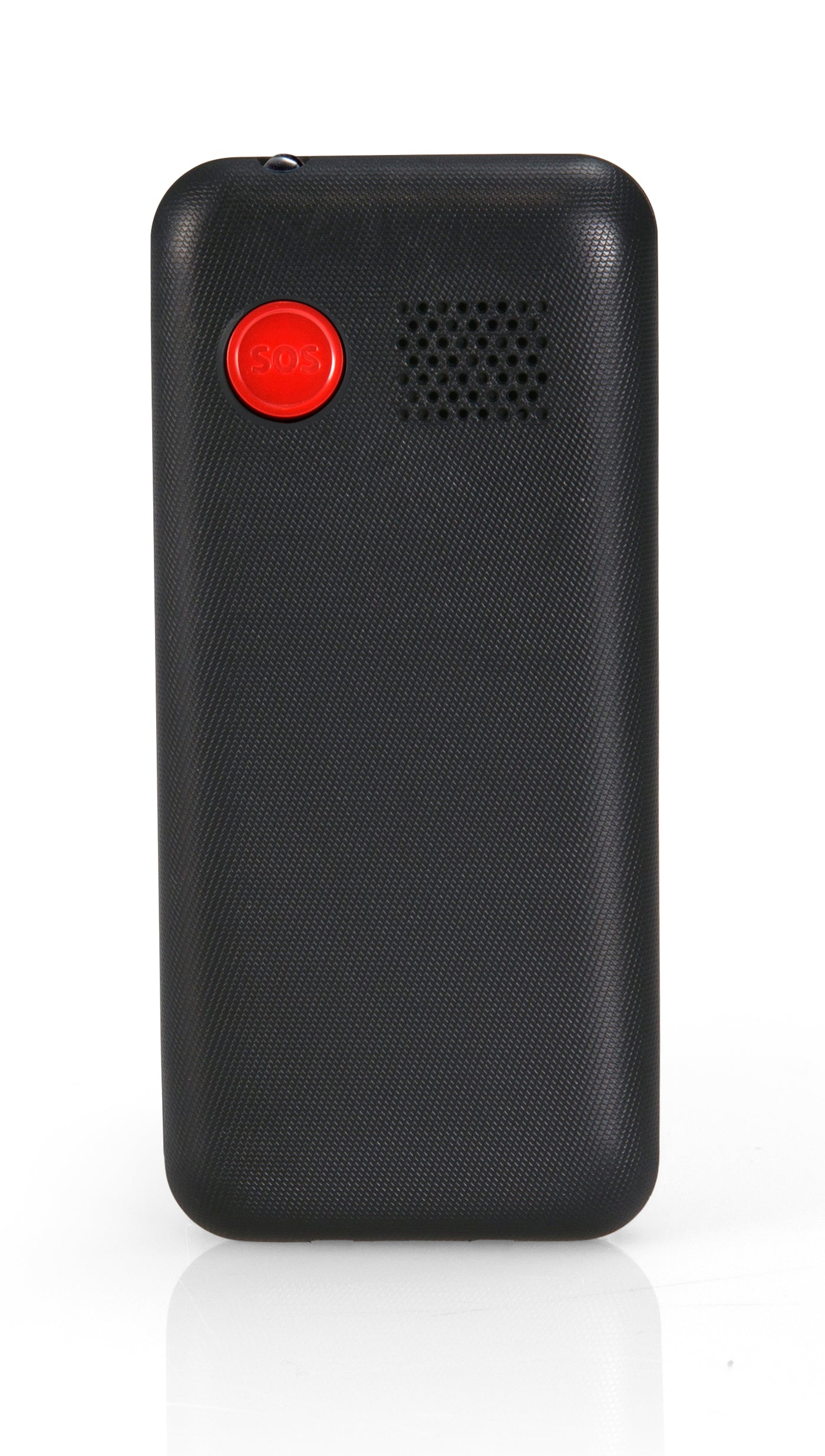 Fysic FM-7550 - Eenvoudige mobiele telefoon voor senioren met SOS paniekknop, zwart