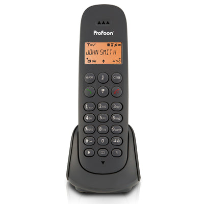 Profoon PDX600 - DECT telefoon met 1 handset, zwart