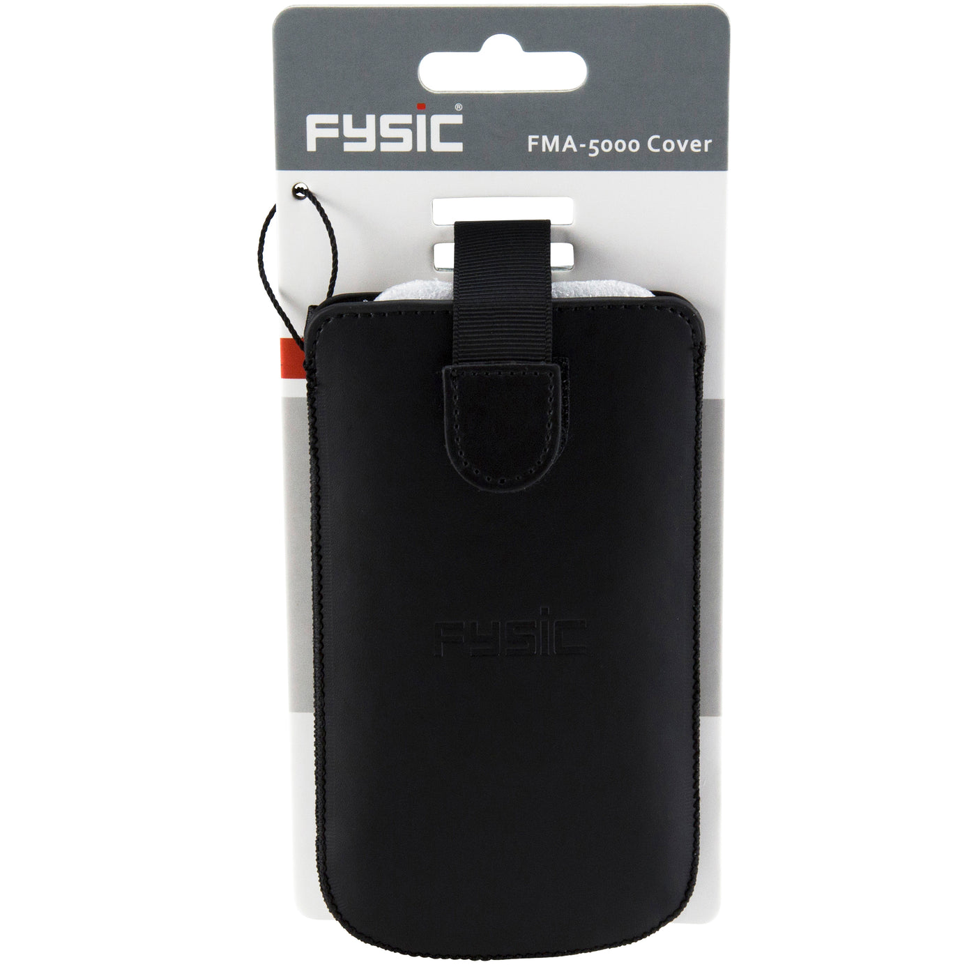 Fysic FMA-5000 COVER LTHR - Leren hoesje voor FMA-5000, zwart