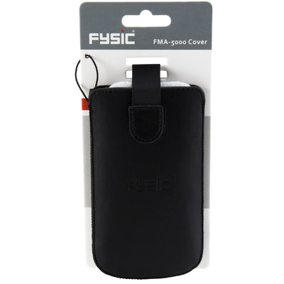 Fysic FMA-5000 COVER LTHR - Leren hoesje voor FMA-5000, zwart