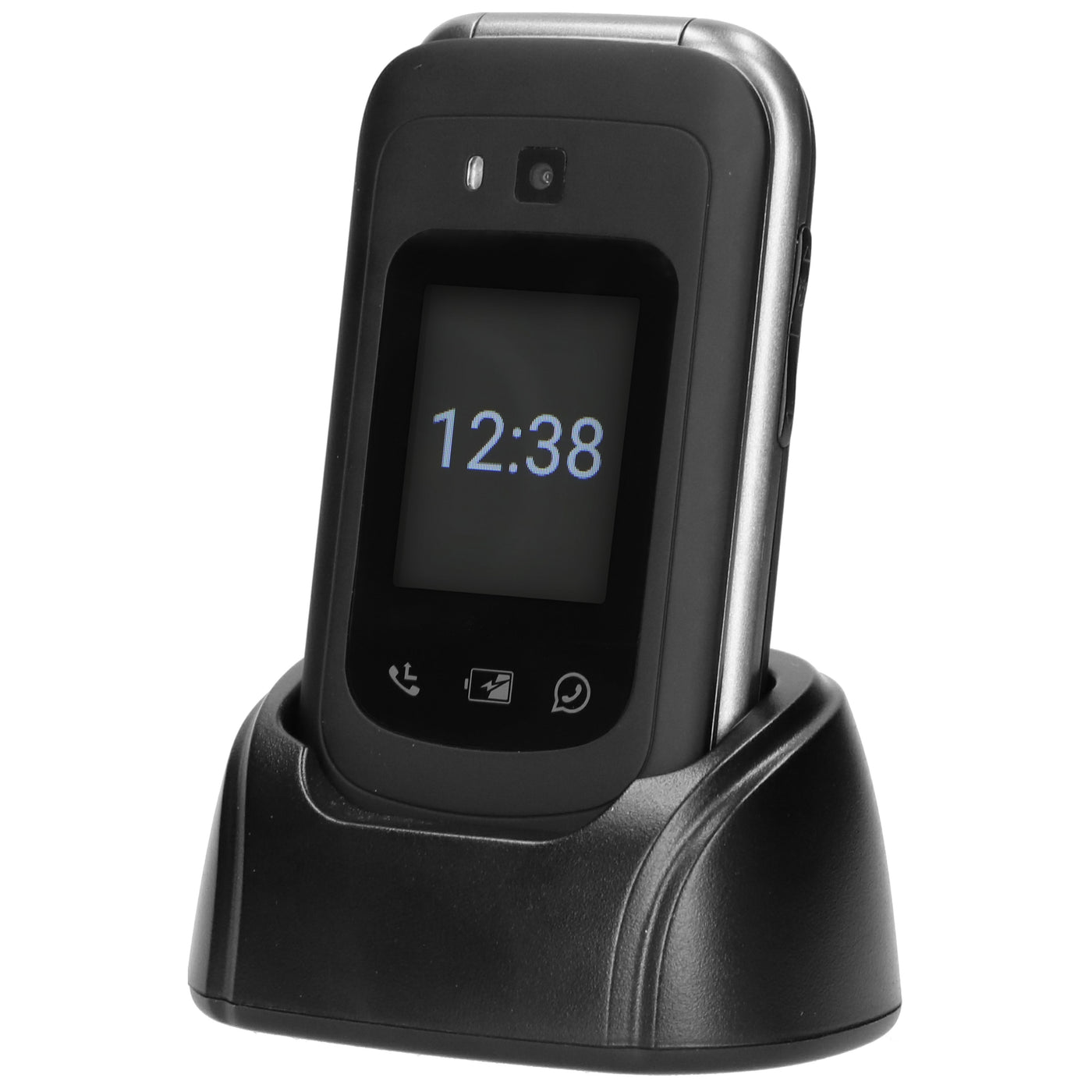Fysic F25 - Eenvoudige 4G mobiele klaptelefoon voor senioren met SOS paniekknop
