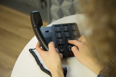 Profoon TX-575 - Vaste telefoon met grote toetsen, zwart