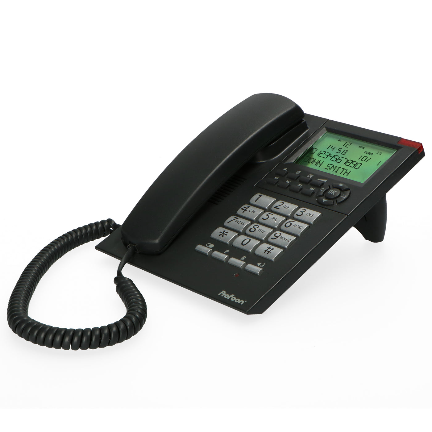 Profoon TX-325 - Vaste telefoon met display, zwart