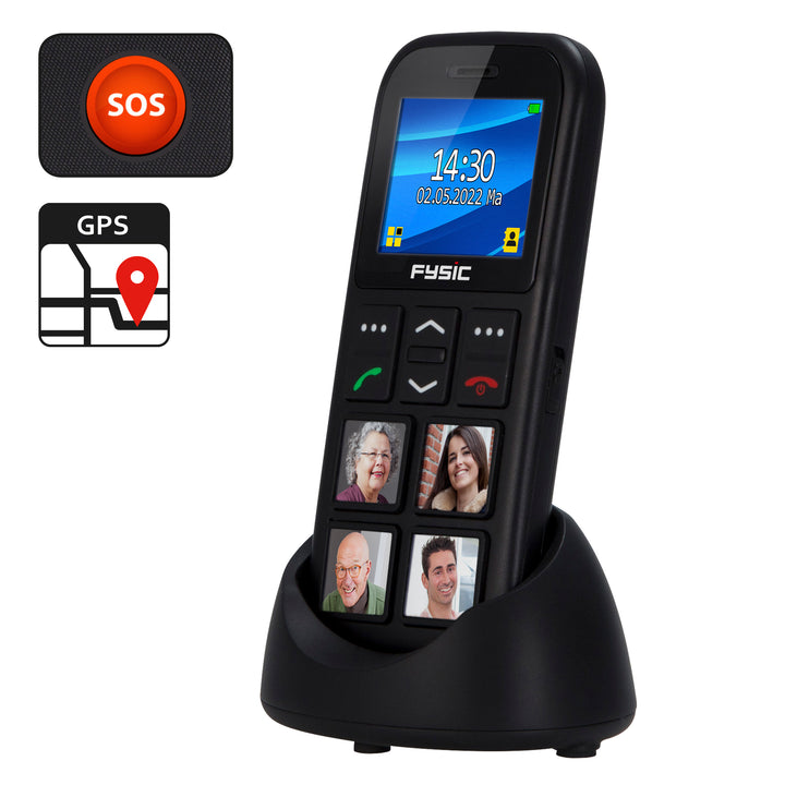 Telefunken S440: mobiele telefoon met klep voor senioren Telefunken S440: mobiele telefoon met klep voor senioren
